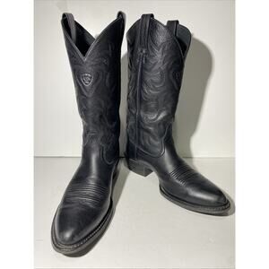 ARIAT Heritage Western Cowboy Boots Men's Black 10002218 Size 10.5 B